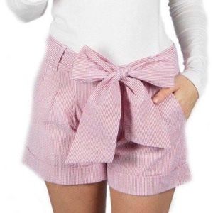 Lauren James Seersucker shorts